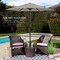 Best Choice Products 7.5ft Heavy-Duty Outdoor Market Patio Umbrella w/ Push Button Tilt, Easy Crank